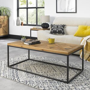 2003-05 INDUS RUSTIC OAK COFFEE TABLE