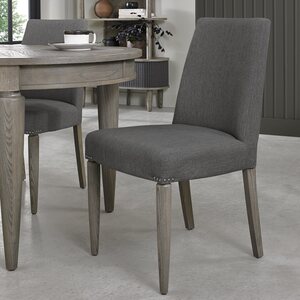 3034-09U-SG Upholstered Chair (Slate Grey Fabric) Pair