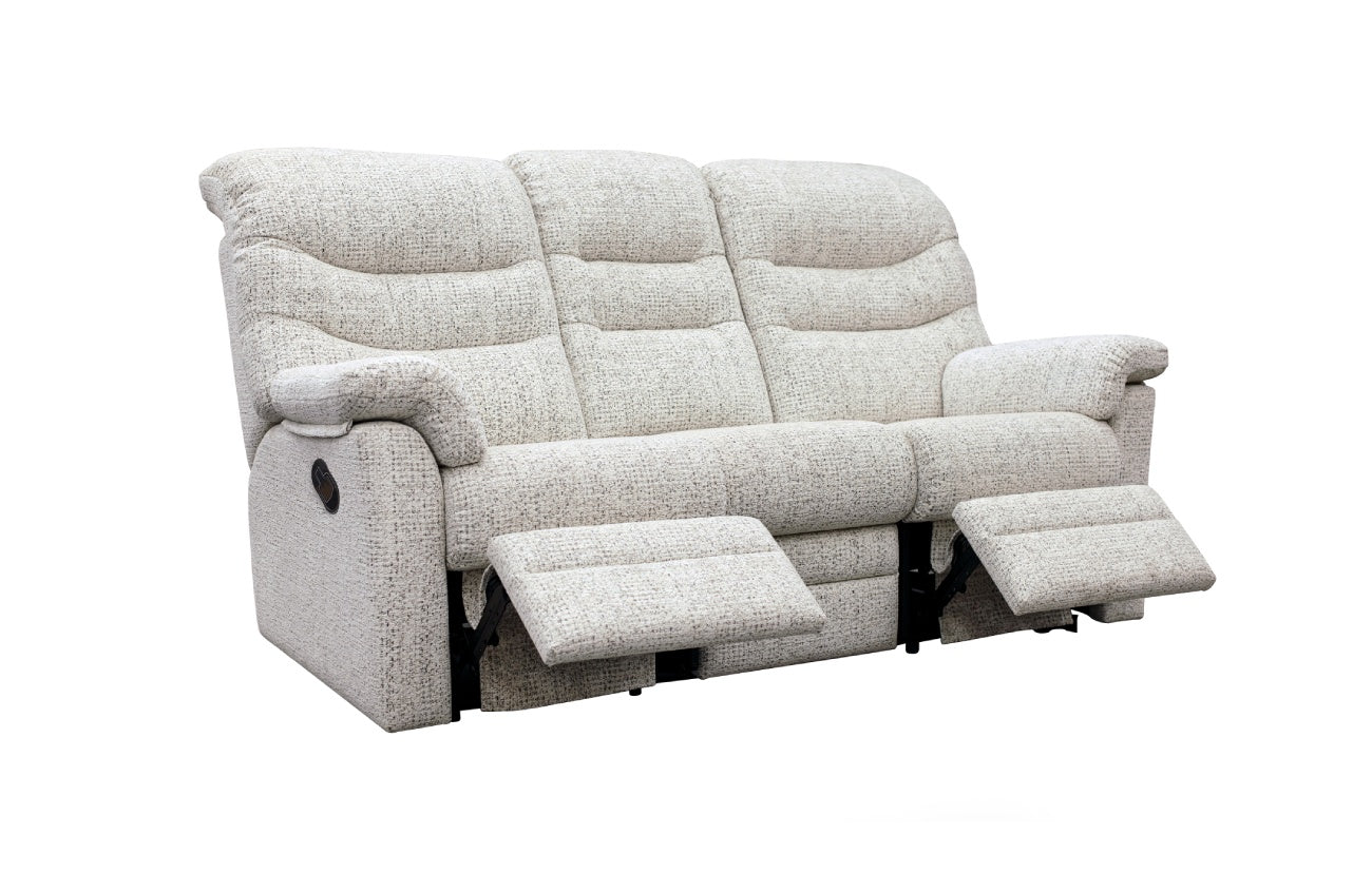 Ledbury Manual Double Reclining 3 Seat Sofa