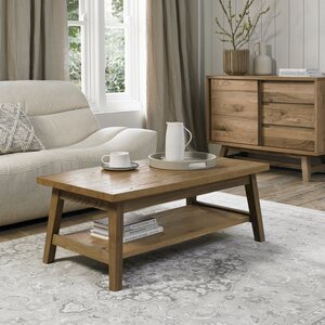 6049-05 RUSTIC OAK COFFEE TABLE