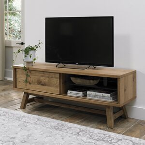 6049-25 RUSTIC OAK ENTERTAINMENT UNIT