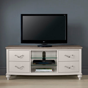 Grey Washed Oak & Soft Grey Entertainment Unit