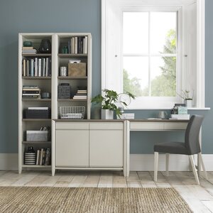 8102-21-1 BERGEN GREY WASHED OAK & SOFT GREY NARROW TOP UNIT