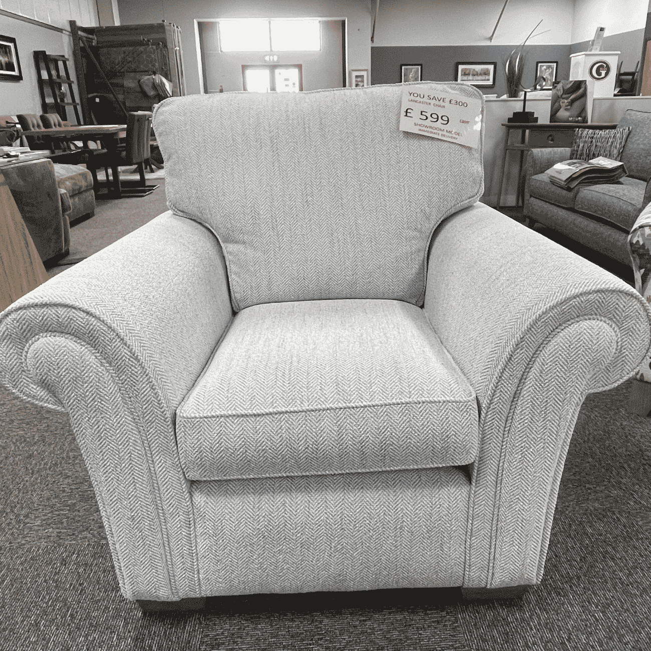 Ex-Display Lancaster Armchair