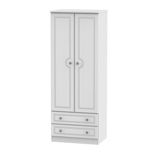 PEM081 Tall 2ft6in 2 Drawer Robe