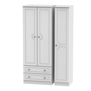 PEM141 Tall Triple 2 Drawer Robe