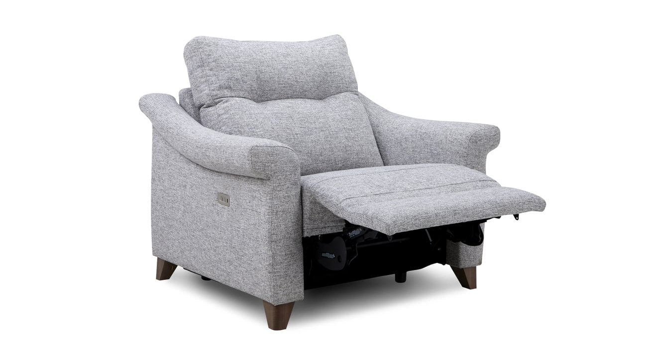 Riley Power Reclining Snuggler Sofa