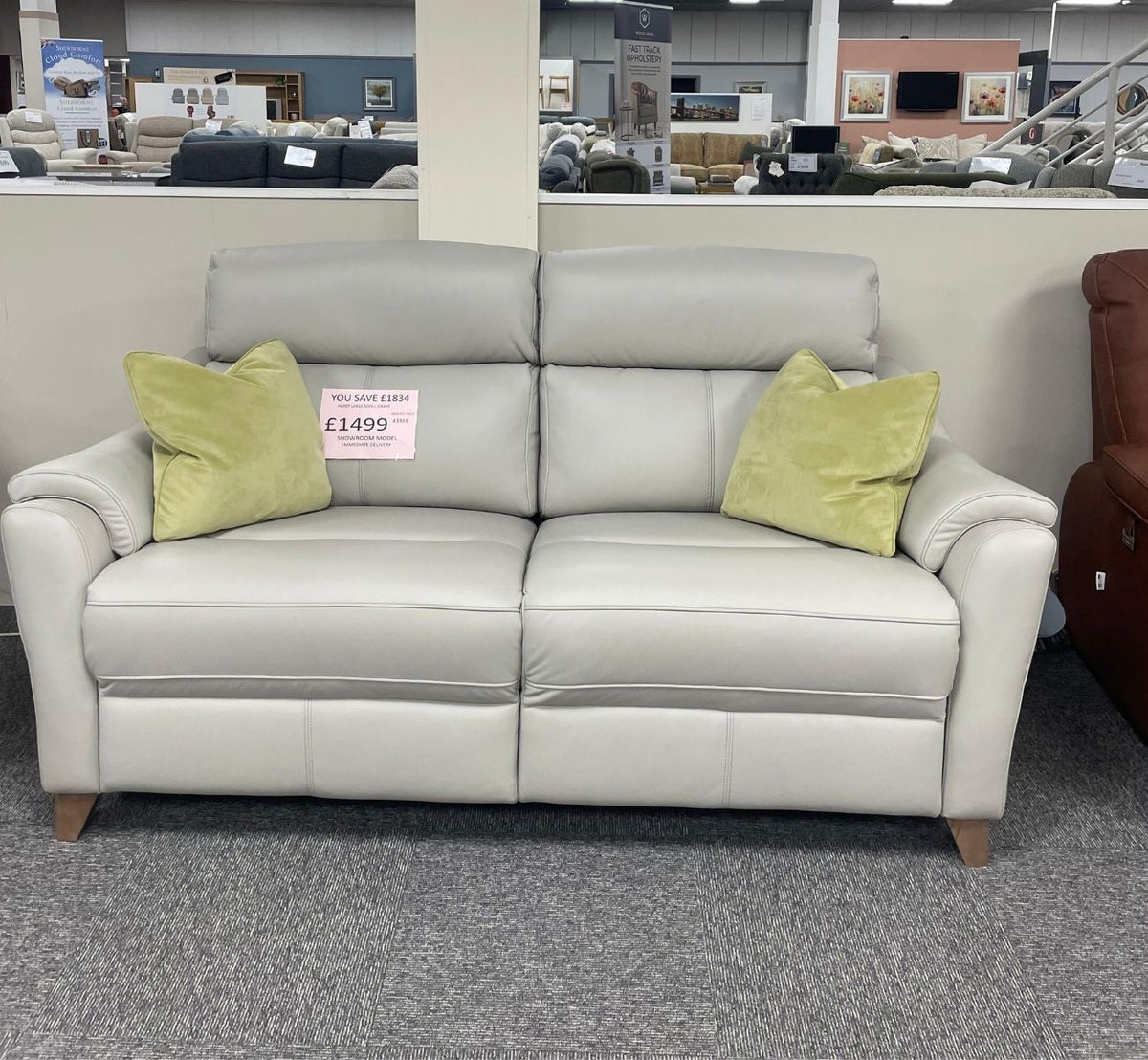 Ex-Display Hurst Large Sofa