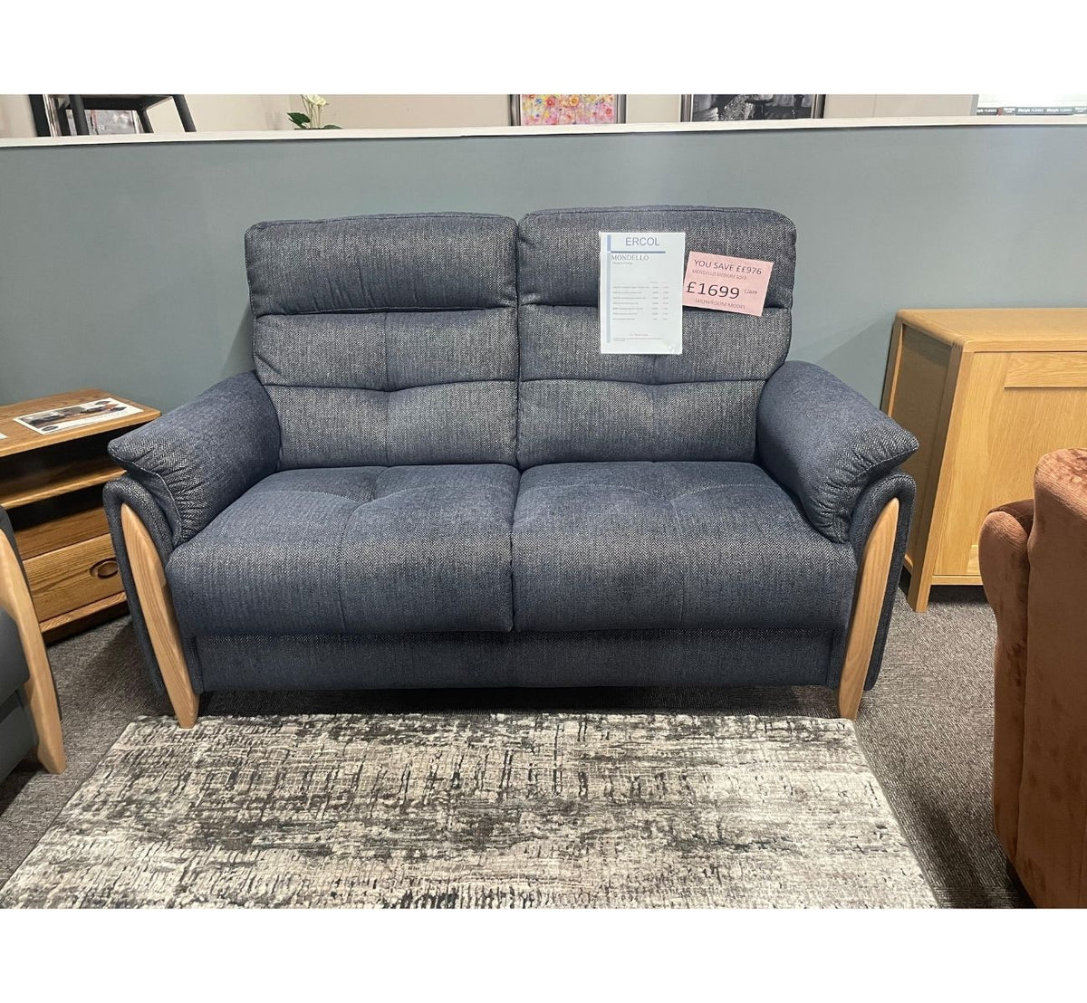 Ex-Display Mondello Medium Sofa