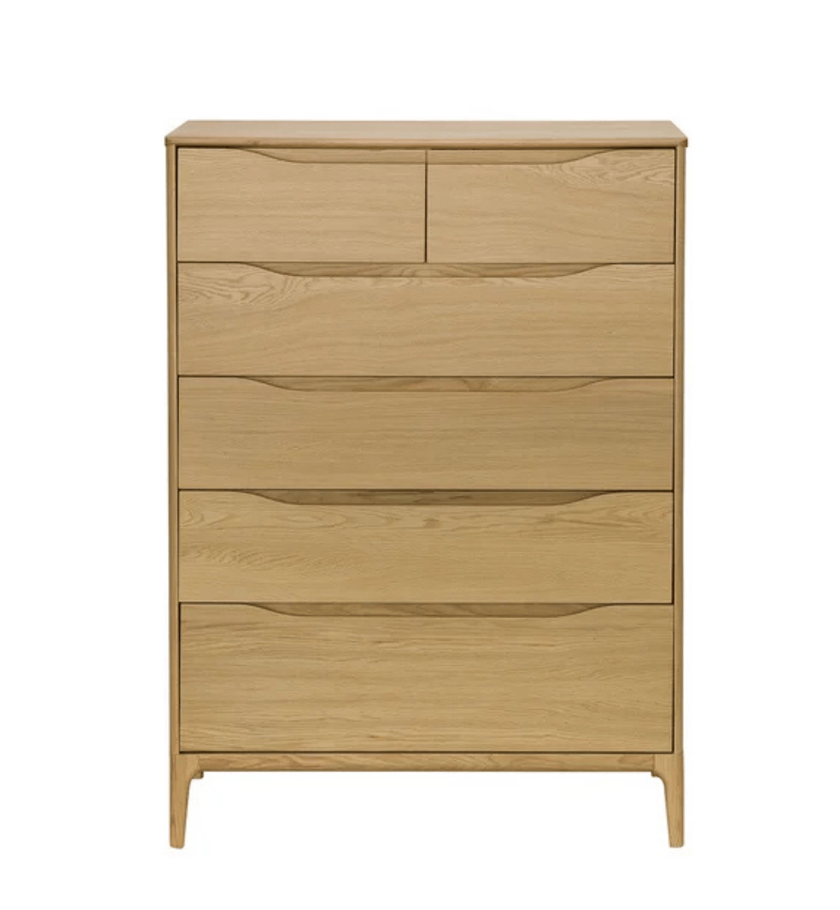 Rimini 6 Drawer Tall Wide Chest