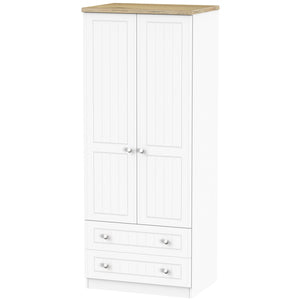 VIE061 2ft6in 2 Drawer Robe