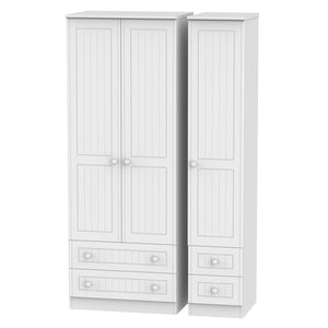 Wall Triple 2 Drawer+ Drawer Robe