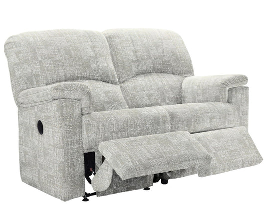 Chloe Manual Double Reclining 2 Seat Sofa