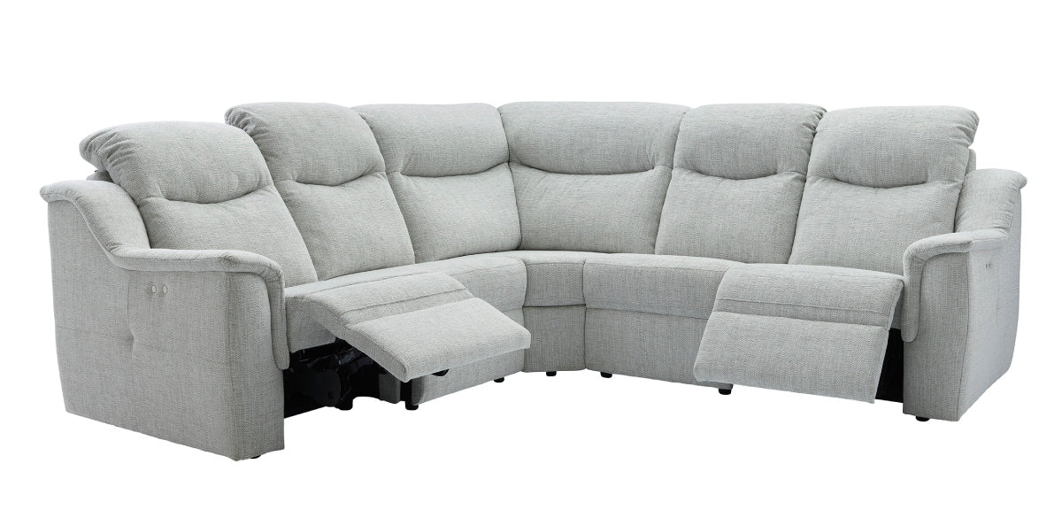 Firth Small Double Power Recliner Corner Sofa