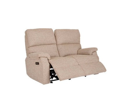 Reclining 2 Seat Settee Single Motor Recline +HR + Lumber