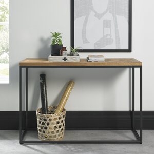 Rustic Oak Console Table