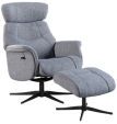 Swivel Recliner & Stool
