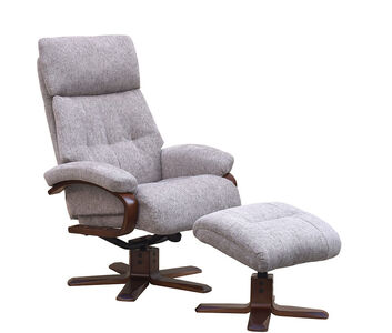 Swivel Recliner & Stool