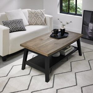 6048-05 WEATHERED OAK & PEPPERCORN COFFEE TABLE