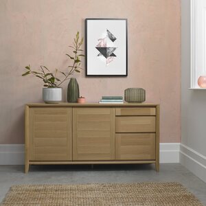 8101-15 BERGEN OAK WIDE SIDEBOARD