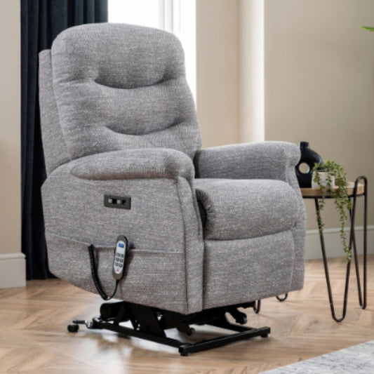 Hollingwell Std. Cloud Zero Riser Recliner - Headrest & Lumbar