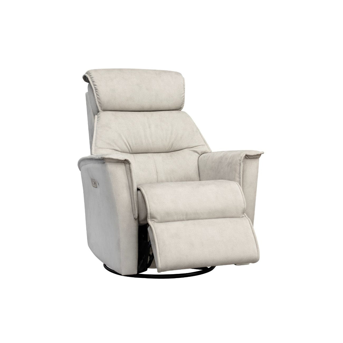 Solna Swivel Recliner/Rocker with Headrest & Heat