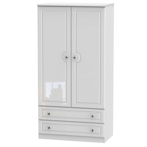 BAL066 3ft 2 Drawer Robe