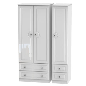 BAL151 Triple 2 Drawer + Drawer Robe