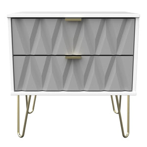 009 2 Drawer Midi Chest