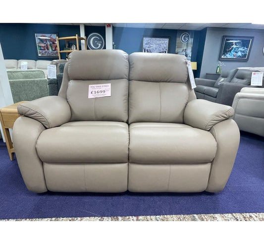 Ex-Display Kingsbury 2 Seat Leather Sofa