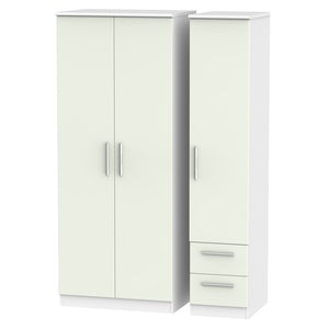 Triple Plain + Drawer Robe