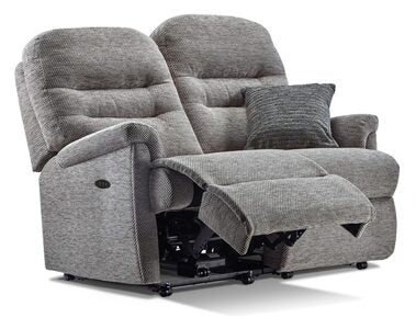 Small Rechargeable Powered Reclining 2-seater