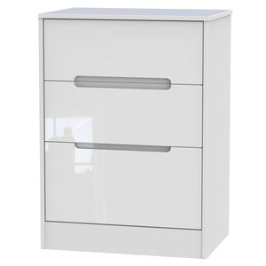 MON013 3 Drawer Deep Midi Chest