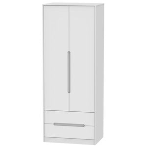 MON081 Tall 2ft6in 2 Drawer Robe
