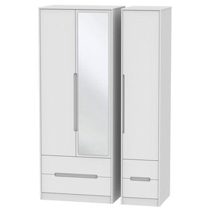MON162 TallTriple2DrawerMirror+ DrawerRobe