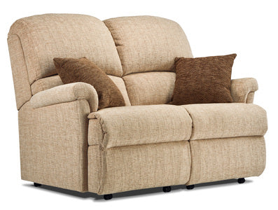 Small Rechargeable Powered Reclining 2-seater