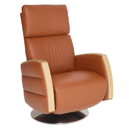 Noto Reclining Leather Armchair