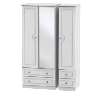PEM152 Triple2 Drawer Mirror+ DrawerRobe