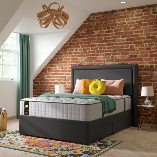 Sealey Emin Kingsize Bed - 2 Drawer Divan Set