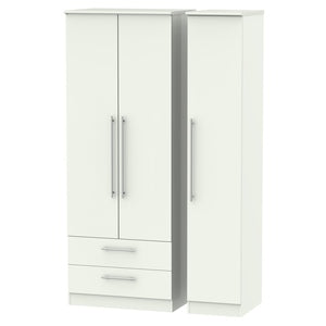 SHE141 Tall Triple 2 Drawer Robe