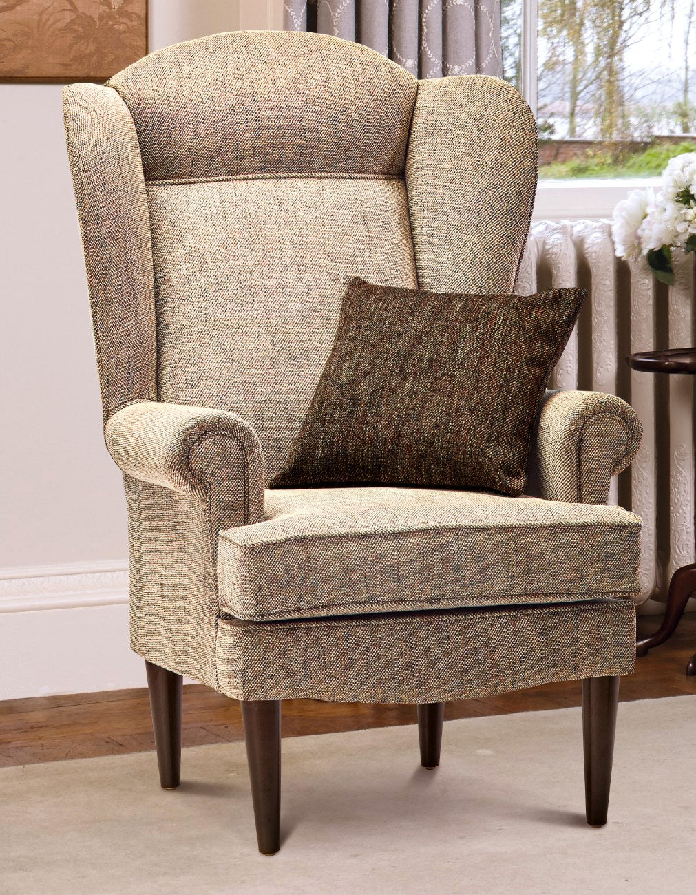Salisbury Fabric High Seat Chair