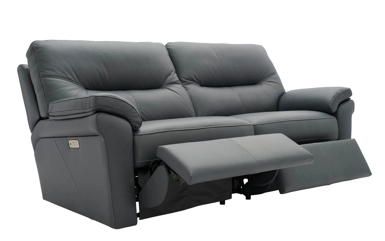 Seattle Double Power Reclining 3 Seat Sofa