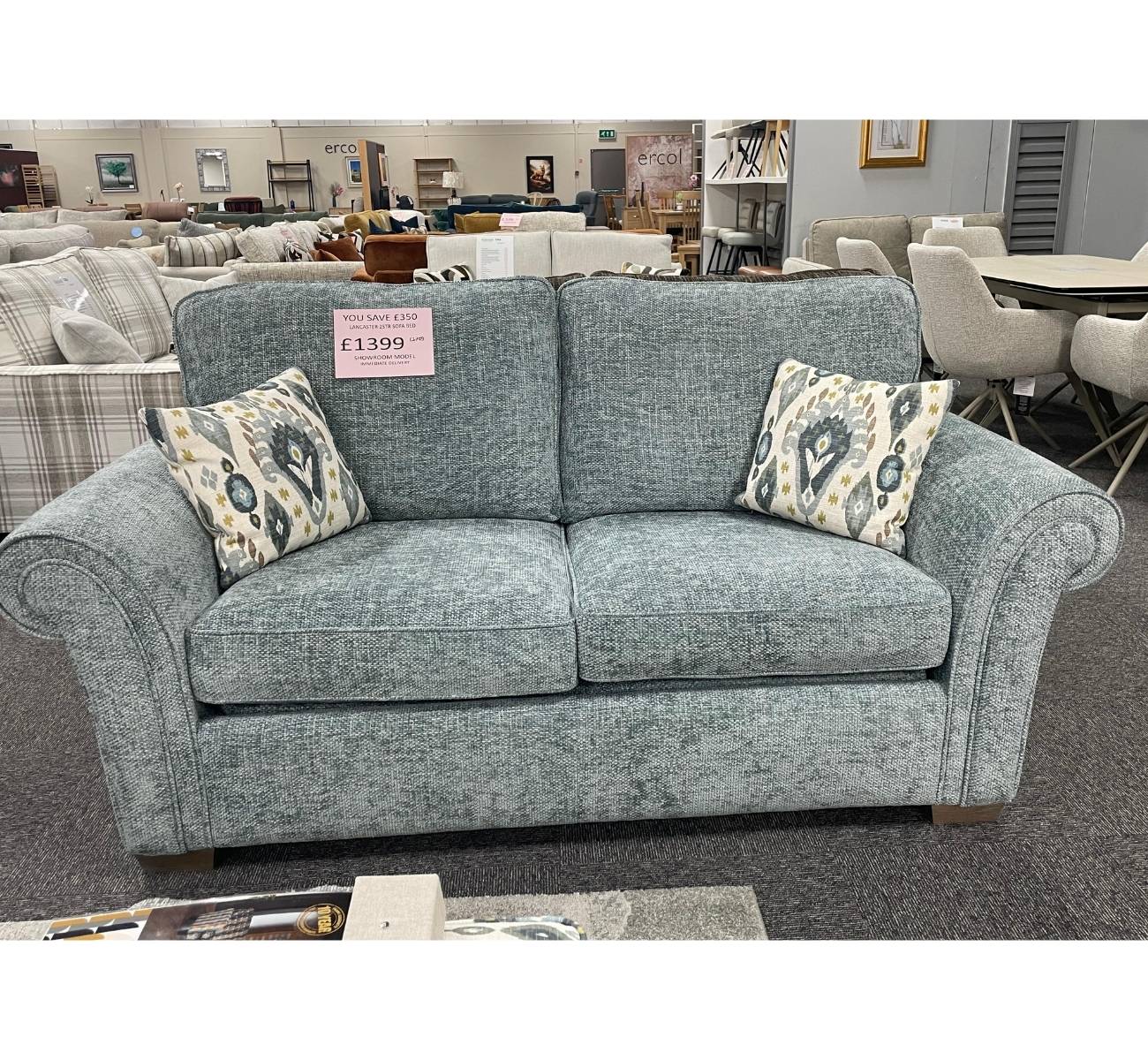 Ex-Display Lancaster 2 Seat Sofa Bed