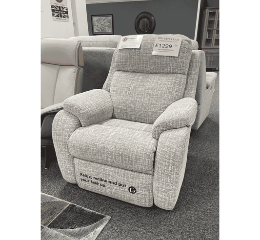 Ex-Display Kingsbury Power Reclining Armchair
