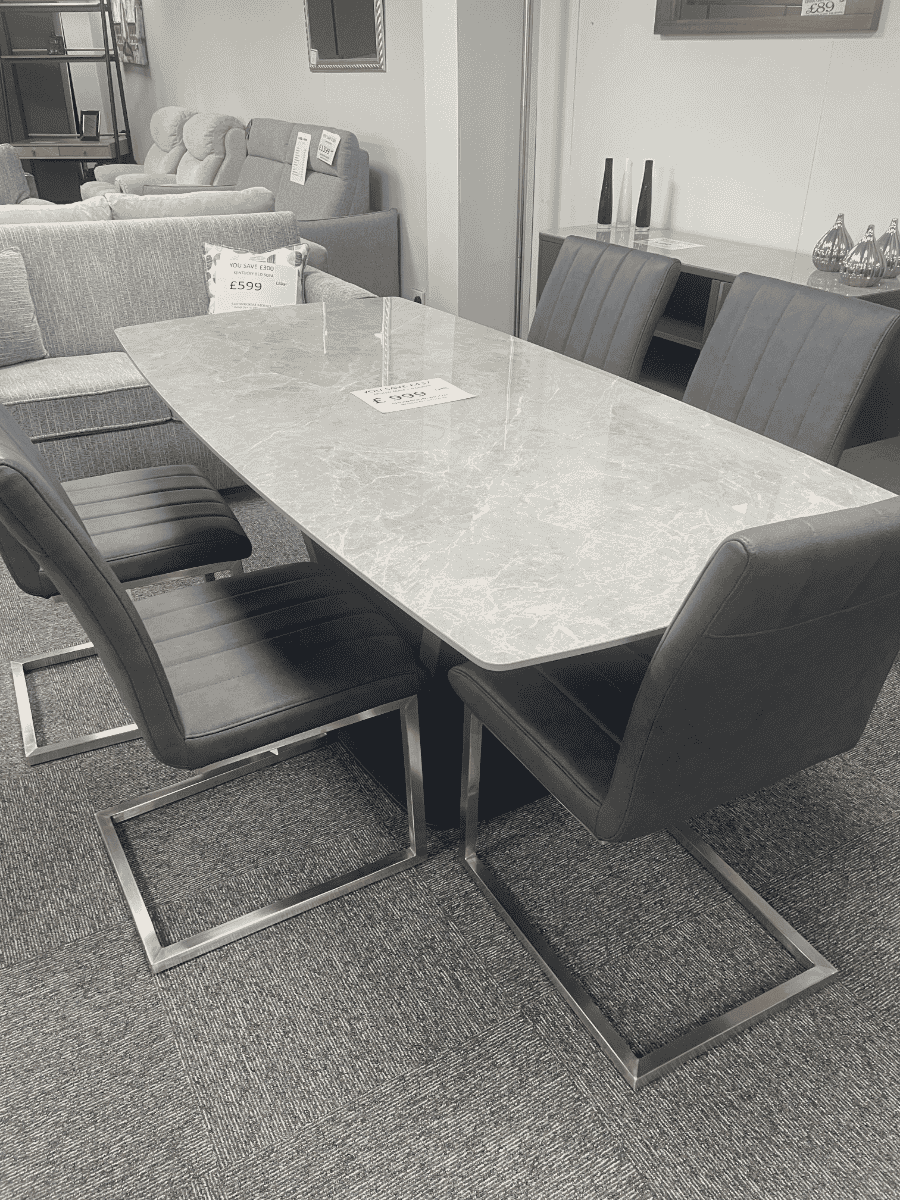 Ex-Display Apollo 6 Seat Dining Set