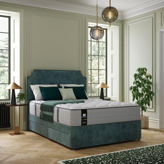 Sealey Franklin Kingsize Bed - 2 Drawer Divan Set