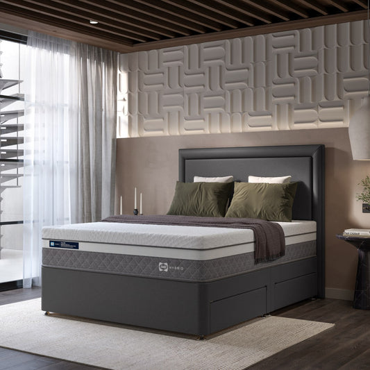Sealey Venus Kingsize Bed - 2 Drawer Divan Set