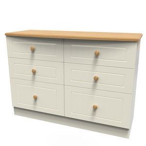 6 Drawer Midi Chest