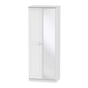 WAR087 Tall 2ft6in Mirror Robe