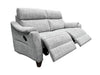 Hurst Manual Double Reclining Large Sofa